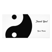 Yin Yang Photo Card