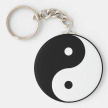 Yin Yang Porte-clefs
