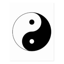 Yin Yang Post Card