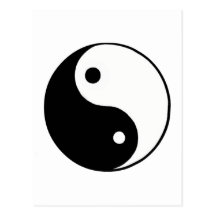 Yin Yang Post Card