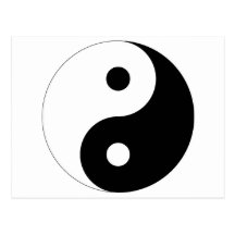 Yin Yang Post Cards