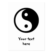 Yin Yang Post Cards