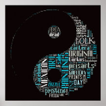YIN YANG PRISARTS POSTER