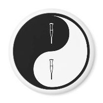 Yin Yang Rehabilitation Fridge Magnet
