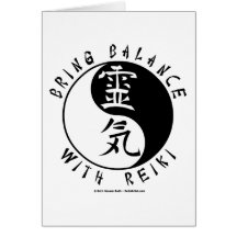 Yin Yang Reiki Kanji Cards