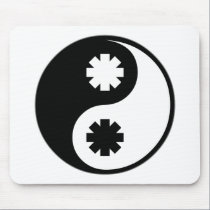 Yin Yang Saving Lives mousepads