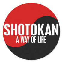Yin Yang Shotokan 1 stickers