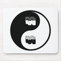 Yin Yang Soil Science Mouse Mat