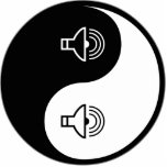 Yin Yang Sound photo sculptures