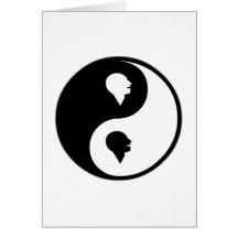 Yin Yang Speech-Language Pathology Greeting Card