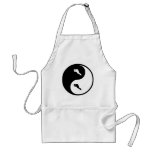 Yin Yang Speed Skating Aprons