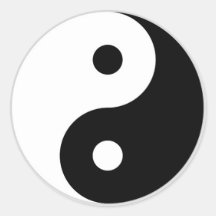 Yin-Yang sticker