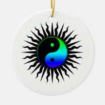 Yin Yang Symbol Ornament