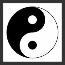 Yin Yang Symbol posters