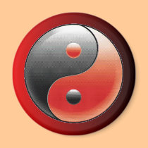 Yin Yang symbol Refrigerator Magnet magnets