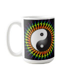 Yin Yang Symbol & Spiral: Coffee Mug