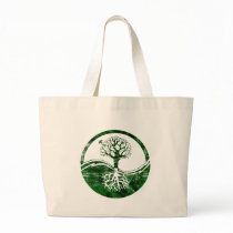 Yin Yang Tree Tote Bag