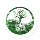 Yin Yang Tree stickers