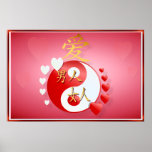Yin-Yang ValentinePosters