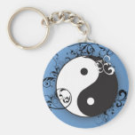Yin-Yang with scrolling Key Chain