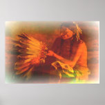 YIndian Feather Posters