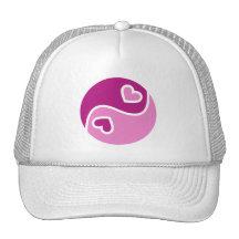 Ying And Yang Of Love Trucker Hat