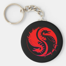 Ying Yang 3 Keychains