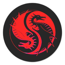 Ying Yang 3 Sticker