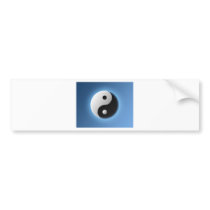 YING YANG BUMPER STICKERS