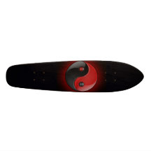 ying yang skate board decks