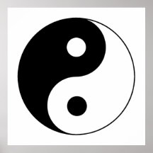 Ying / Yang Symbol Print