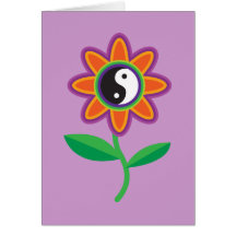 YinYang Daisy Cards