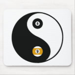 YinYang pool mousepad