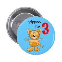 Yippee I'm 3 Buttons