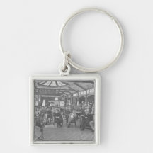 YMCA Hostel, Piccadilly, Manchester, c.1910 Keychains