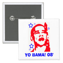 Yo Bama! 08' Star Pins