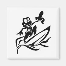 Yo Dude Surfing T shirts and Gifts Magnet