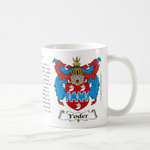 Yoder, l'origine, la signification et la tasse de 