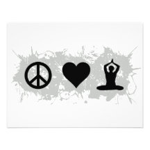 Yoga 3 custom invitations