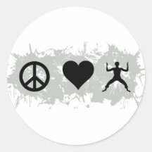 Yoga 7 round sticker