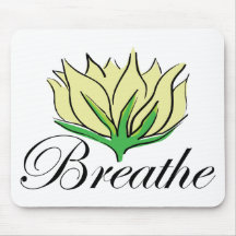 Yoga Breathe Gift Mouse Pads