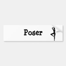Yoga Bumper Sticker