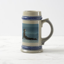 yoga by the ocean Mug