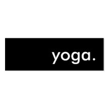 yoga carte de visite
