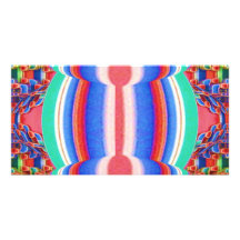 Yoga Chakra Balancing Custom Photo Card