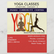Yoga Custom Flyer