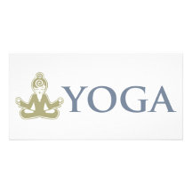 Yoga Customized Photo Card