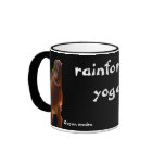 Yoga de forêt tropicale mug à café