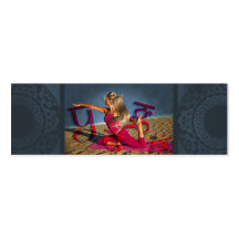 Yoga Dunes Business Card Template