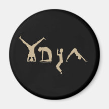 Yoga Fridge Magnet